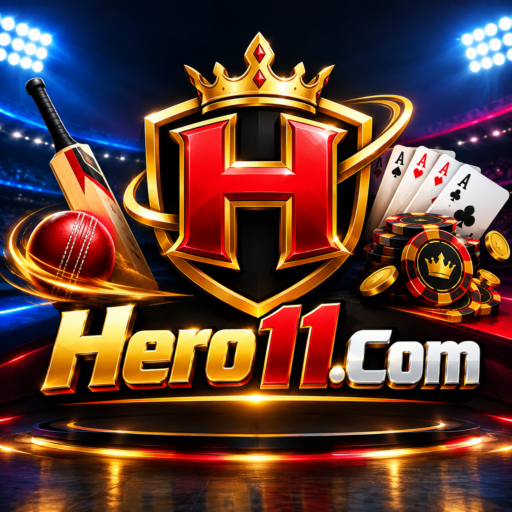 Hero11 cricket fantasy platform featuring dream team selection and exciting cricket match action.